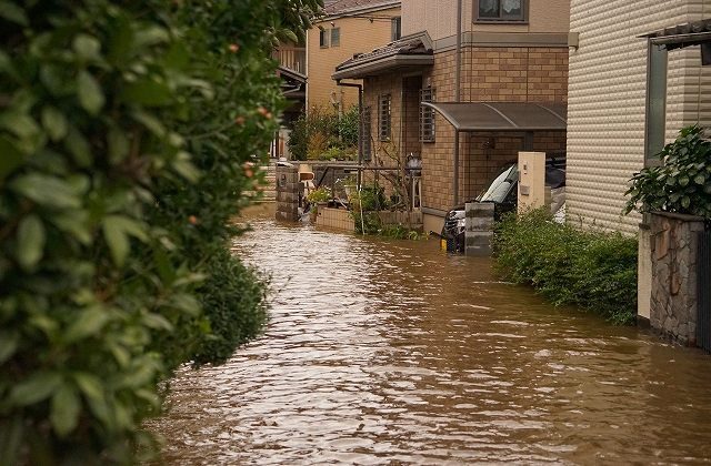神戸市の土地探しのための水害の画像