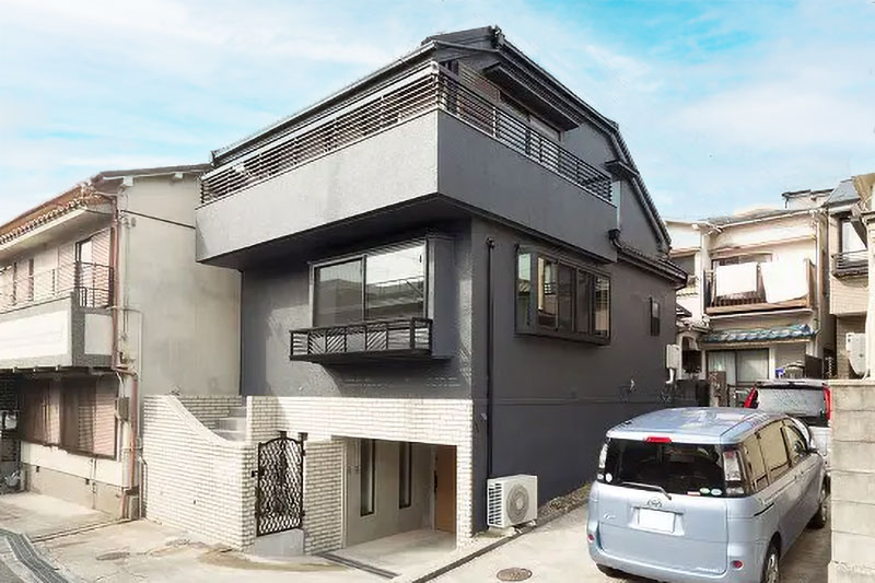 神戸市で外観リフォームをした住宅