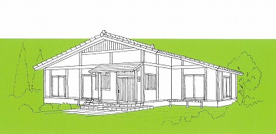 明石の注文住宅を建てるセレクトホームの平屋のデザイン参考画像2