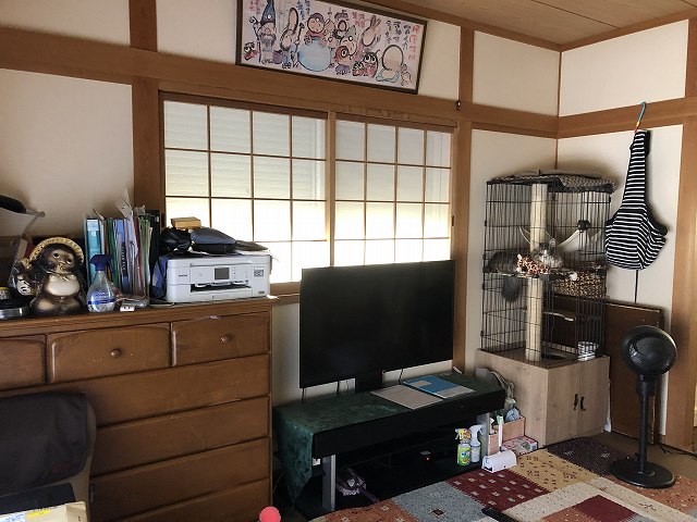 神戸の和室からリビングにリフォーム前のお部屋