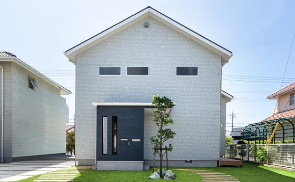 神戸のデザイン性の高い子育て動線と家事動線にこだわった家の施工事例