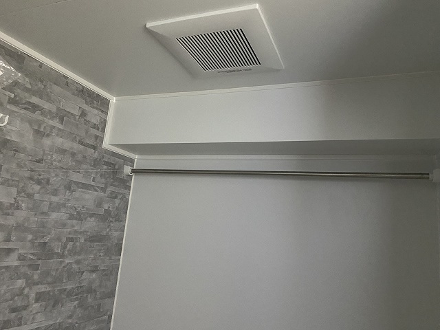 明石のマンションの浴室工事の梁のある場合の施工方法