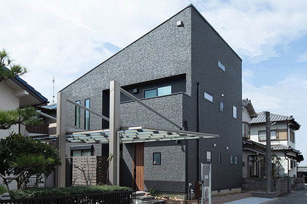 神戸市の注文住宅の外観