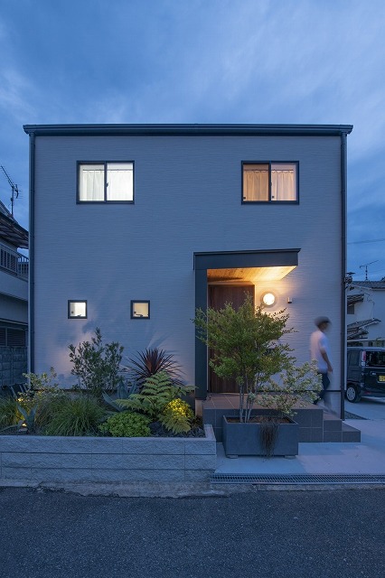 加古川市のデザイン住宅の外観
