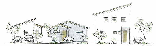 西舞子分譲地の参考プランパース