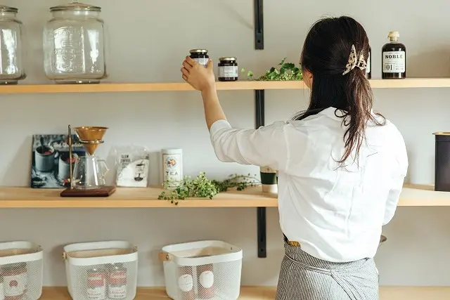 新築の収納スペースのイメージ画像