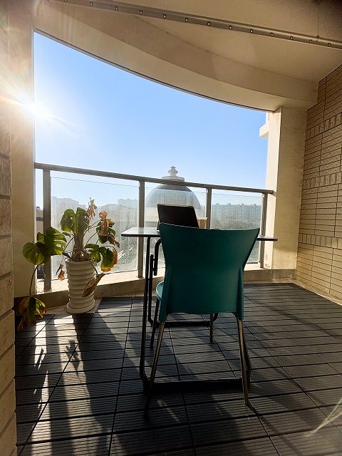 2階バルコニーはお庭使いのイメージ画像