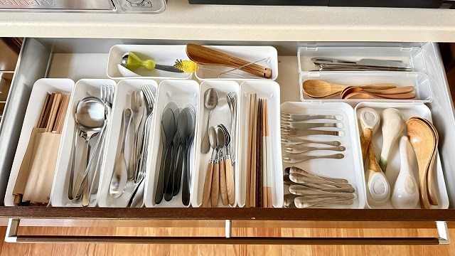 引き出し収納の画像