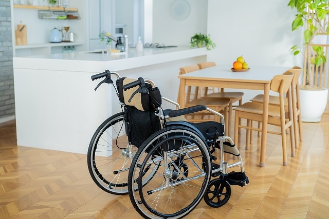 老後を見据えた車いす生活のイメージ
