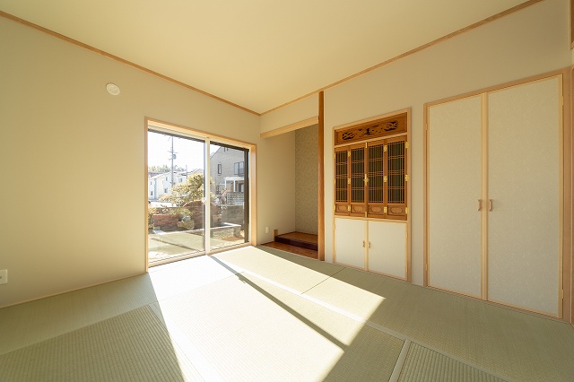 新築の天袋のない収納の画像