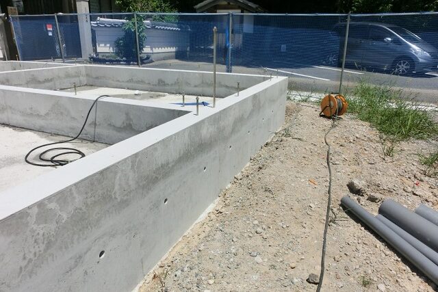 明石の注文住宅の丈夫な基礎のイメージ画像