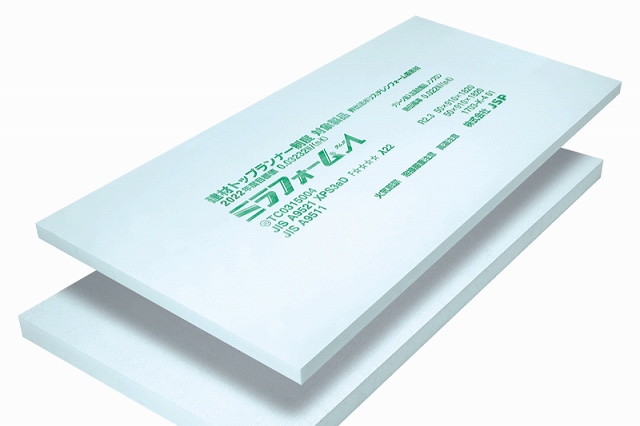 明石の外断熱の家の断熱材の画像