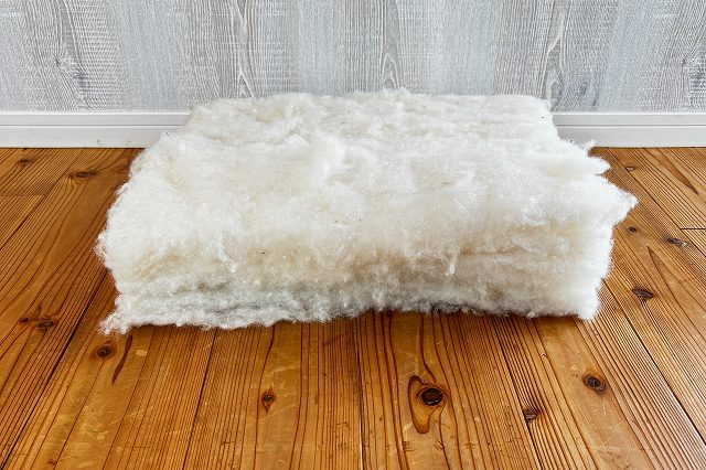 内断熱の羊毛断熱材、ウールブレスの画像