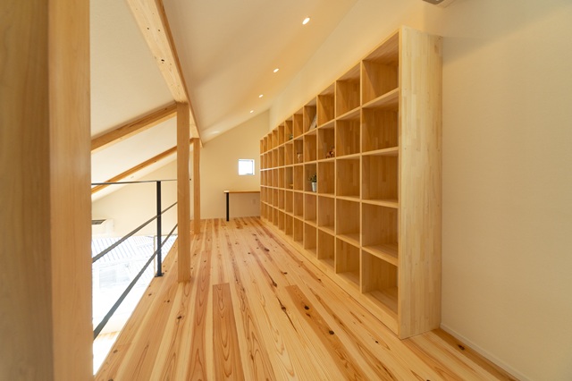 神戸のリフォーム施工事例のロフト