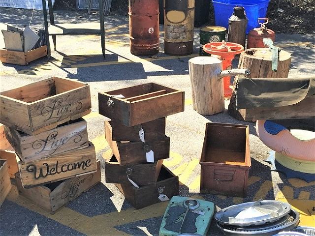 神戸の工務店のイベント資材フリーマーケット