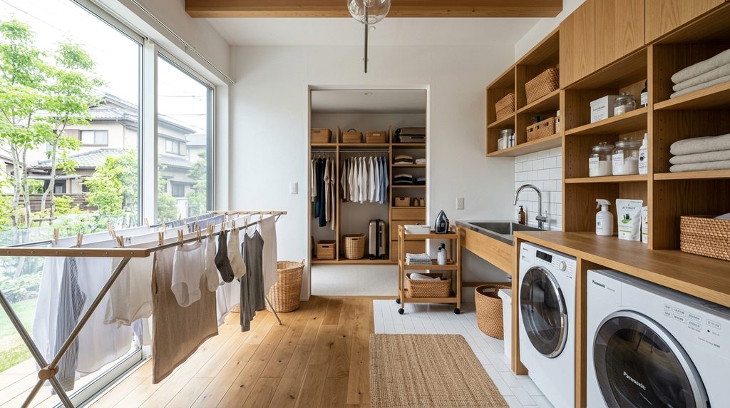 神戸市の注文住宅でランドリールームの相談はセレクトホーム