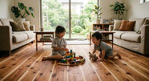 神戸市で注文住宅は無垢の木のお家を